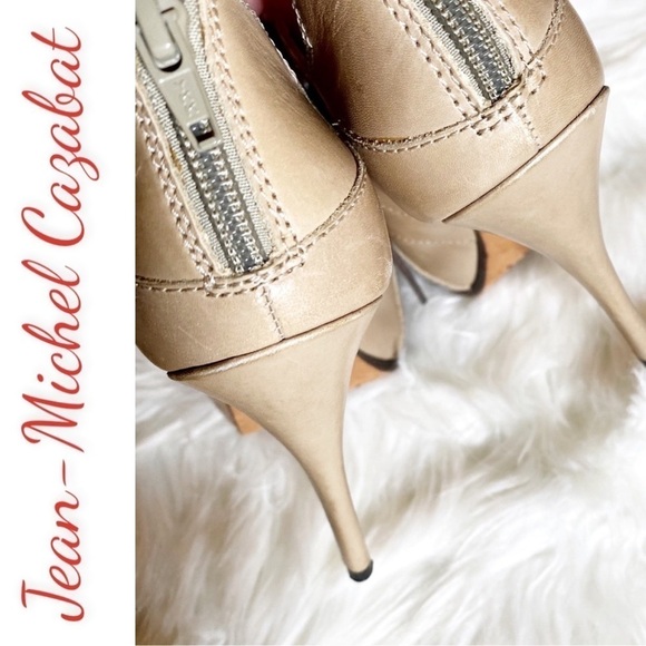 JEAN-MICHEL CAZABAT Olga Leather Stiletto Boot, Size 37 - Picture 3 of 9